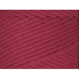Virvė medvilninė pasukta bordo apvali 4mm